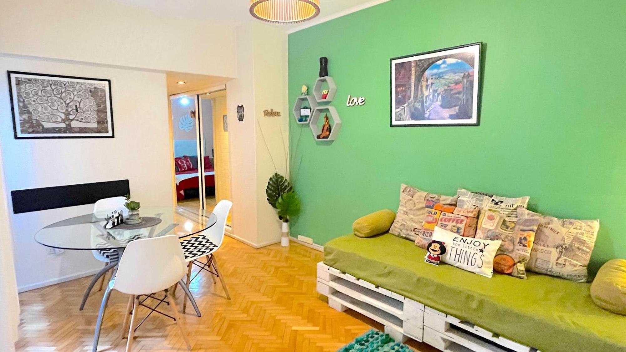 Warm & Cozy 1Bd In Palermo Buenos Aires Exterior foto