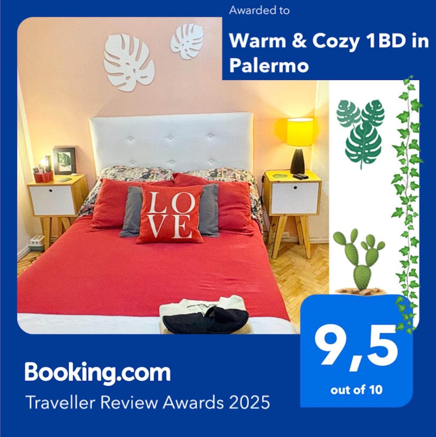 Warm & Cozy 1Bd In Palermo Buenos Aires Exterior foto